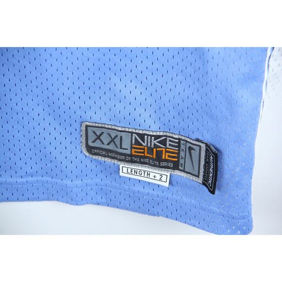 VTG Nike 2000s Air Jordan UNC North Carolina McCants #32 Jersey Size XXL Elite - Picture 4 of 10